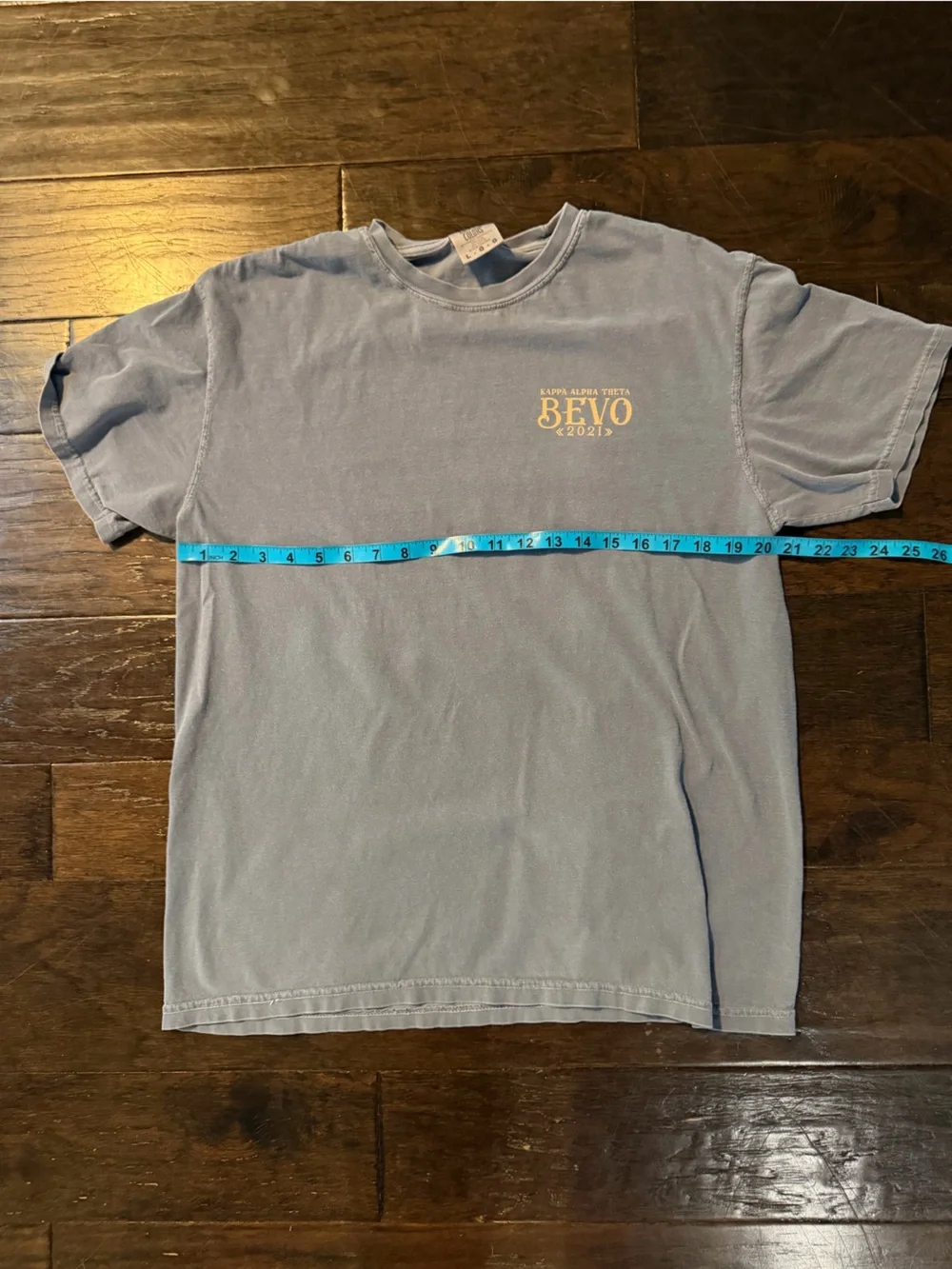 Theta Sorority Date Party Vintage Comfort Colors Blue Tee western Country